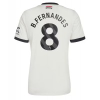 Dres Manchester United Bruno Fernandes #8 Rezervni 2024-25 Kratak Rukav